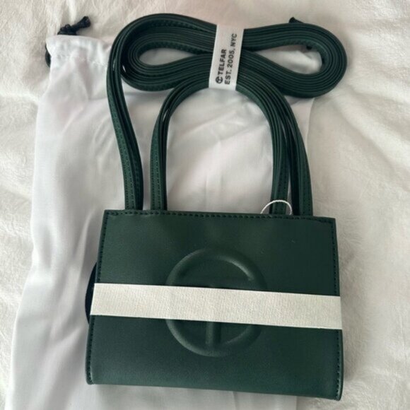 New with Tags Dark Green Telfar Small
